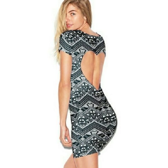 Victorias Secret Pink Heart‎ Cut-Out Bodycon Dress - Picture 1 of 5